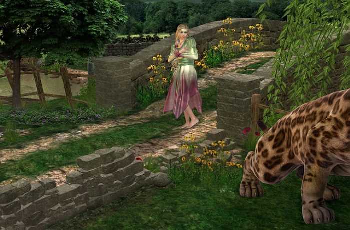 Η πεντάμορφη στον κήπο - ΟΔΥΣΣΕΑΣ ΕΛΥΤΗΣ