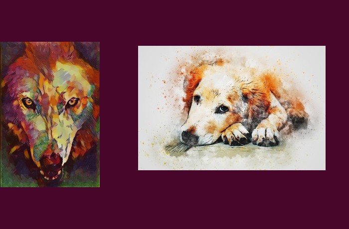 Λύκος και σκύλος- ΖΑΝ ΝΤΕ ΛΑ ΦΟΝΤΕΝ